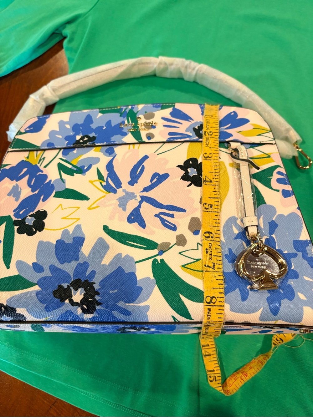New! Kate Spade Floral Crossbody Bag The Madison Purse, Gift w/purchase - Picture 7 of 8